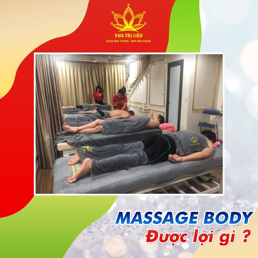 Massage body giúp cải thiện làn da