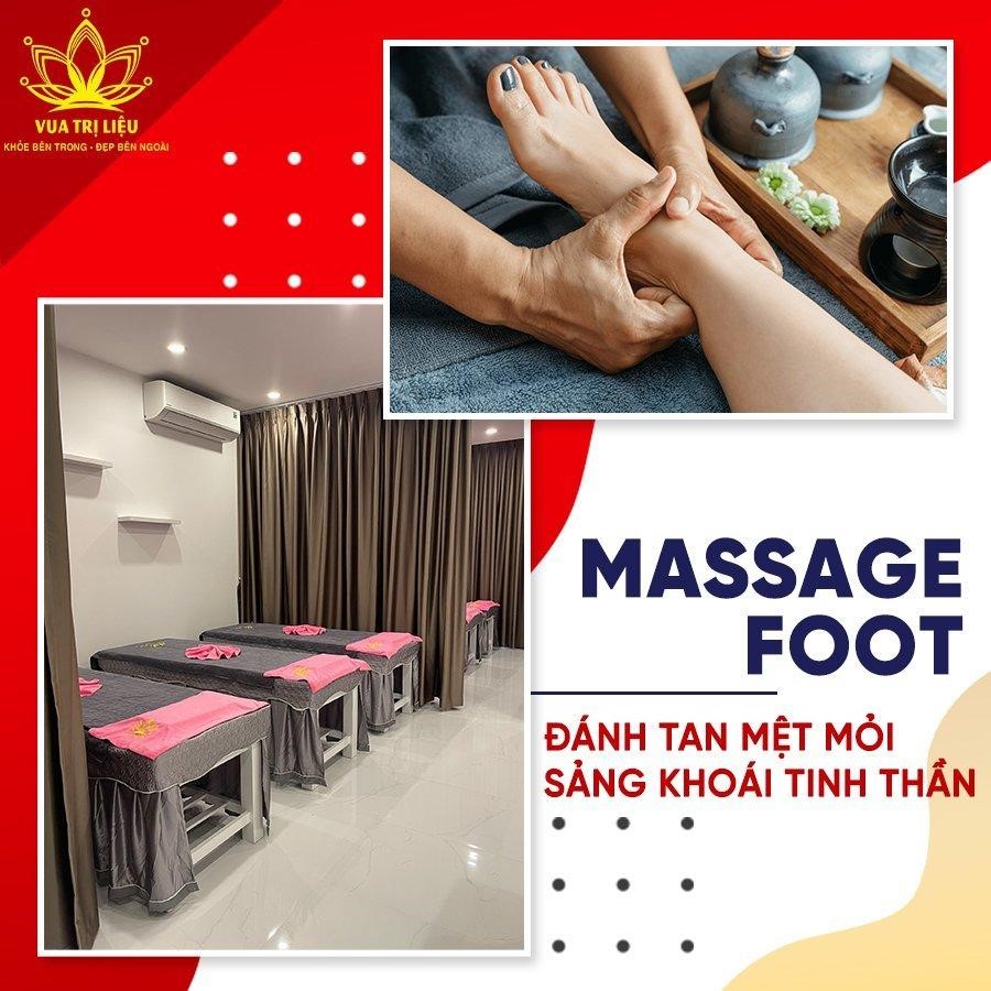 Massage body kết hợp massage foot mang lại hiệu quả cao