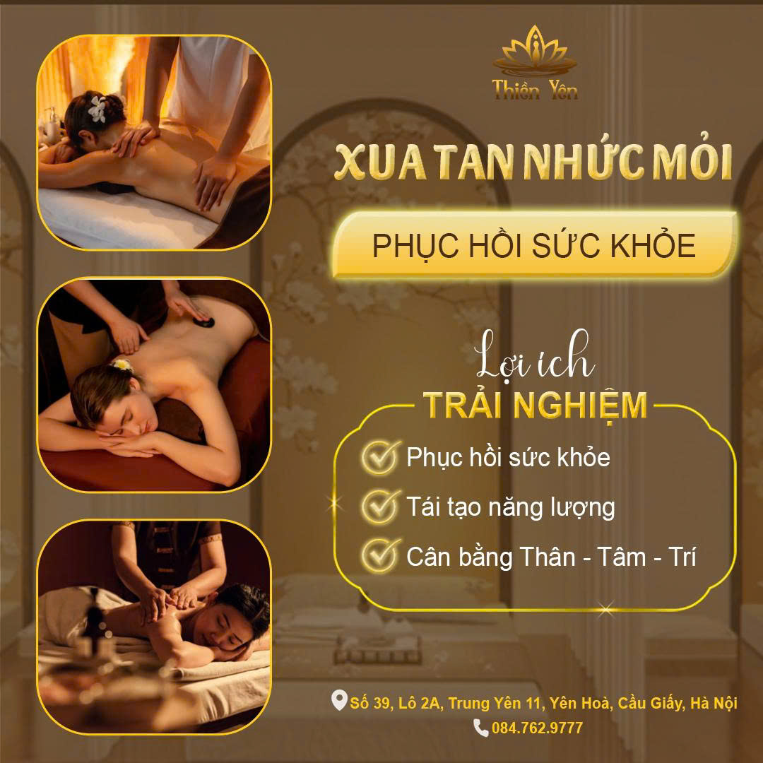 Thiền Yên Spa – Spa trị liệu Cầu Giấy
